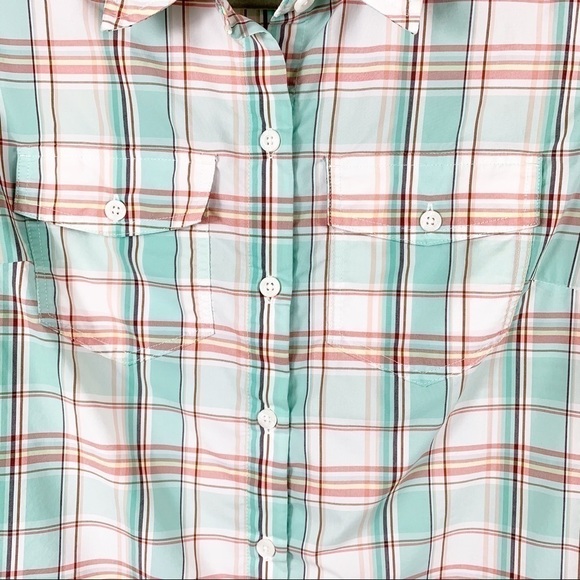 𝅺patagonia Overcast Shirt Long Sleeve Button Down Plaid - Picture 4 of 7